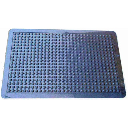 Durable Corp 2' X 3' Black Anti-Fatigue Mat Anti-Fatigue Mat 853S23BK